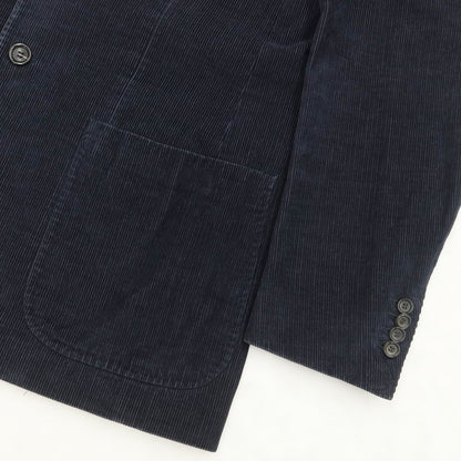 [Used] Sartorio Cotton Corduroy 3B Casual Jacket Navy [Size 46] [NVY] [A/W] [Condition Rank C] [Men&