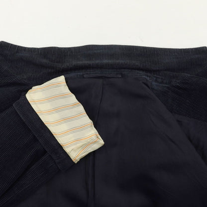 [Used] Sartorio Cotton Corduroy 3B Casual Jacket Navy [Size 46] [NVY] [A/W] [Condition Rank C] [Men&