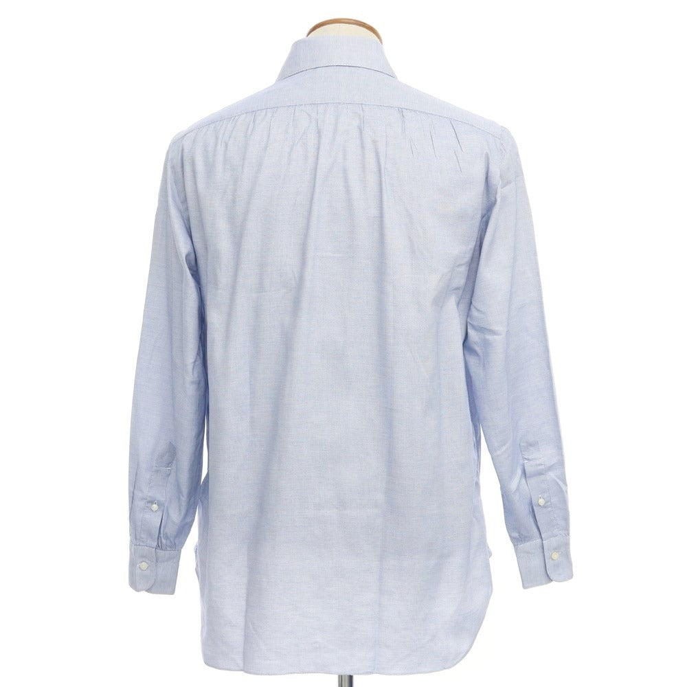 [Used] BARBA Cotton Regular Collar Dress Shirt Dark Blue x White [Size 39] [BLU] [S/S/A/W] [Condition Rank D] [Men&