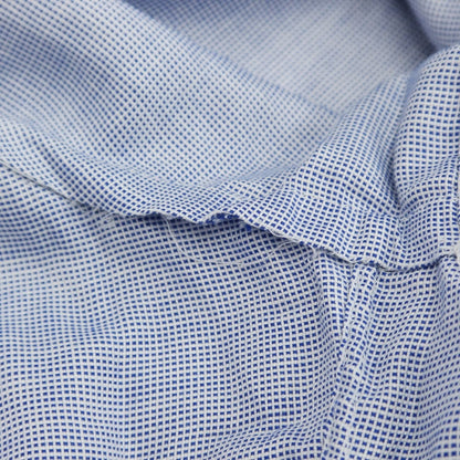 [Used] BARBA Cotton Regular Collar Dress Shirt Dark Blue x White [Size 39] [BLU] [S/S/A/W] [Condition Rank D] [Men&