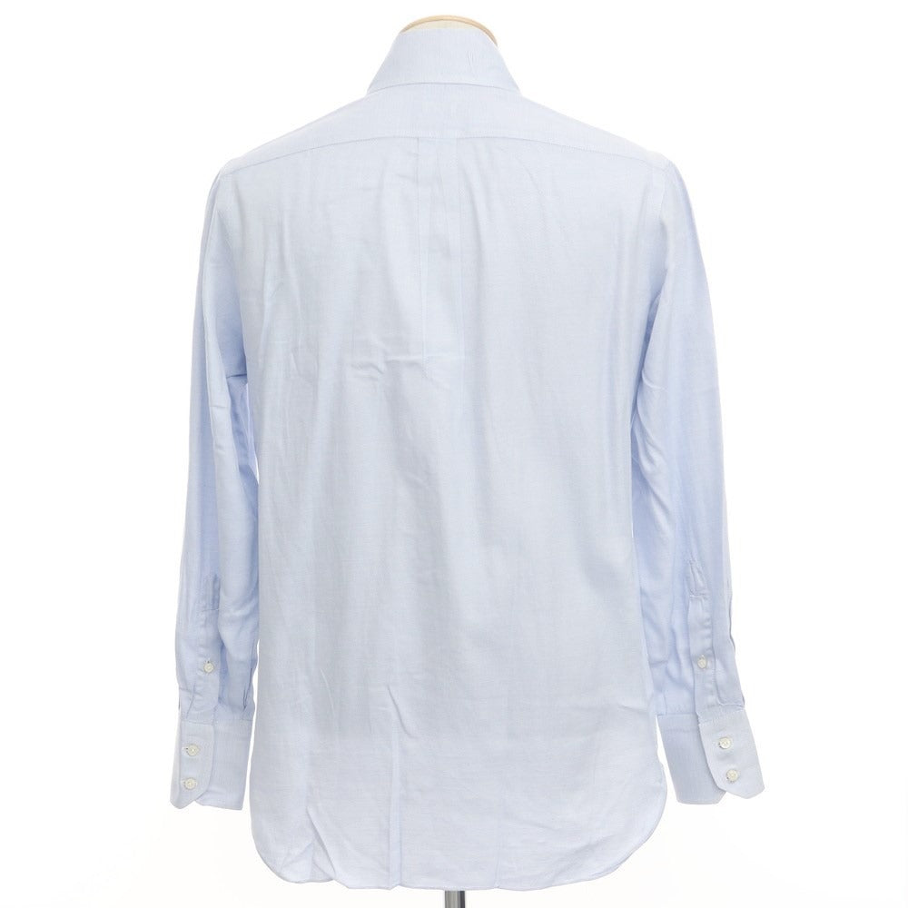 [Used] BARBA Cotton Button-down Dress Shirt Blue x White [Size 38] [BLU] [S/S/A/W] [Condition Rank C] [Men&