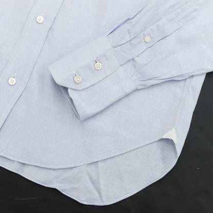 [Used] BARBA Cotton Button-down Dress Shirt Blue x White [Size 38] [BLU] [S/S/A/W] [Condition Rank C] [Men&