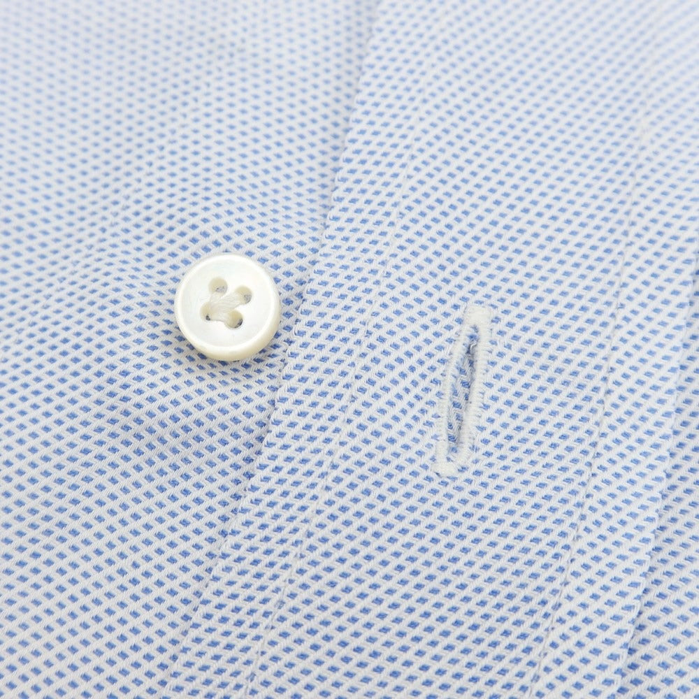 [Used] BARBA Cotton Button-down Dress Shirt Blue x White [Size 38] [BLU] [S/S/A/W] [Condition Rank C] [Men&