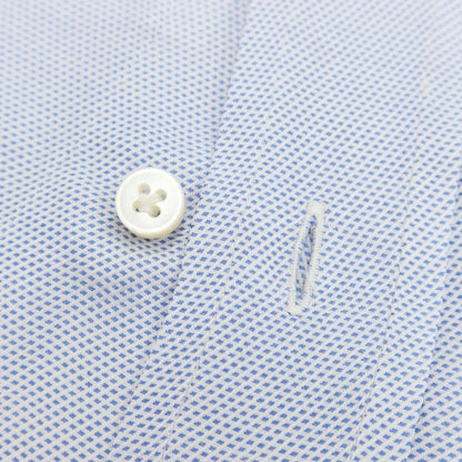 [Used] BARBA Cotton Button-down Dress Shirt Blue x White [Size 38] [BLU] [S/S/A/W] [Condition Rank C] [Men&