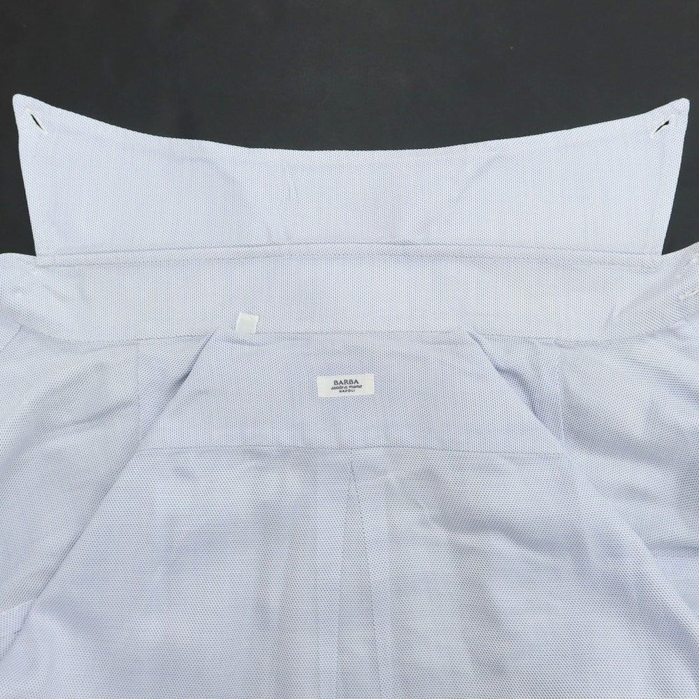 [Used] BARBA Cotton Button-down Dress Shirt Blue x White [Size 38] [BLU] [S/S/A/W] [Condition Rank C] [Men&