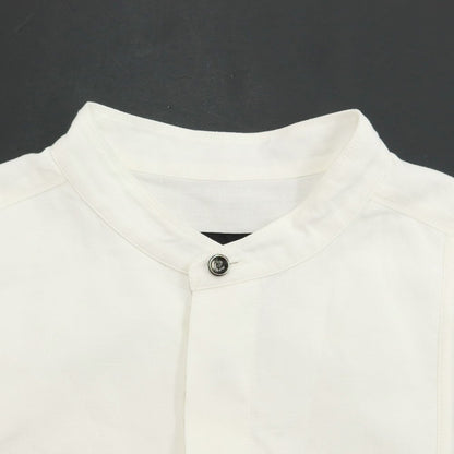 [Used] HUM VENT Linen Band Collar Pullover Casual Shirt Off White [Size 2] [WHT] [S/S] [Condition Rank B] ​​[Men&