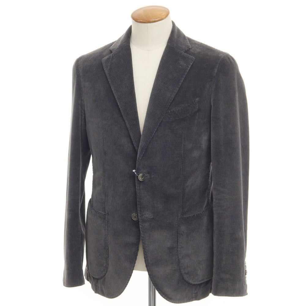 【中古】エルビーエム1911 L.B.M.1911 コットン コーデュロイ 2B カジュアルジャケット ダークグレー【サイズ48】【GRY】【A/W】【状態ランクB】【メンズ】【768993】