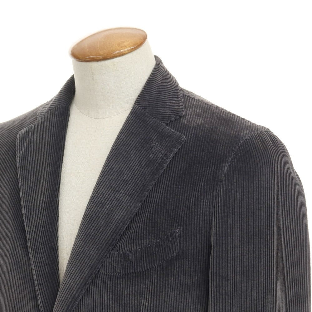 【中古】エルビーエム1911 L.B.M.1911 コットン コーデュロイ 2B カジュアルジャケット ダークグレー【サイズ48】【GRY】【A/W】【状態ランクB】【メンズ】【768993】