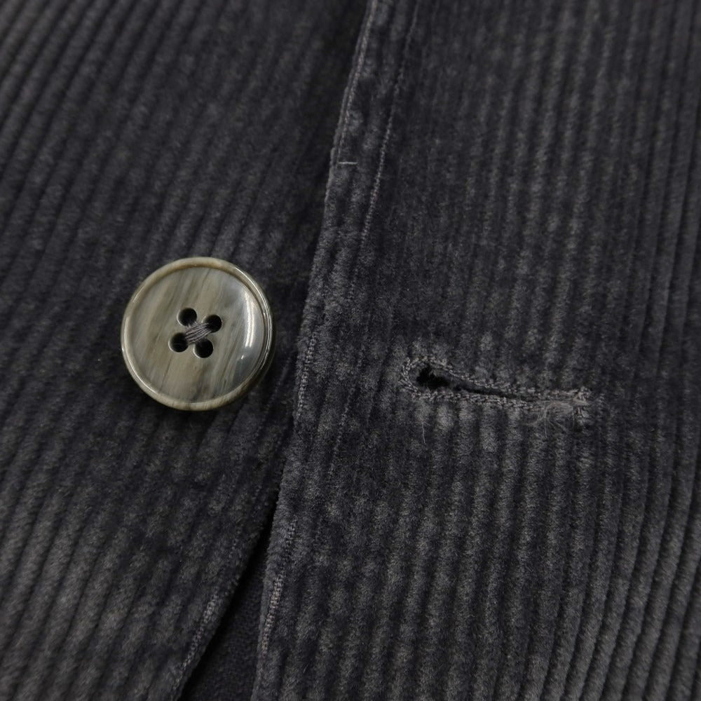[Used] LBM1911 Cotton Corduroy 2B Casual Jacket Dark Gray [Size 48] [GRY] [A/W] [Condition Rank B] ​​[Men&