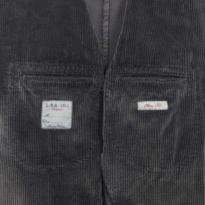 [Used] LBM1911 Cotton Corduroy 2B Casual Jacket Dark Gray [Size 48] [GRY] [A/W] [Condition Rank B] ​​[Men&