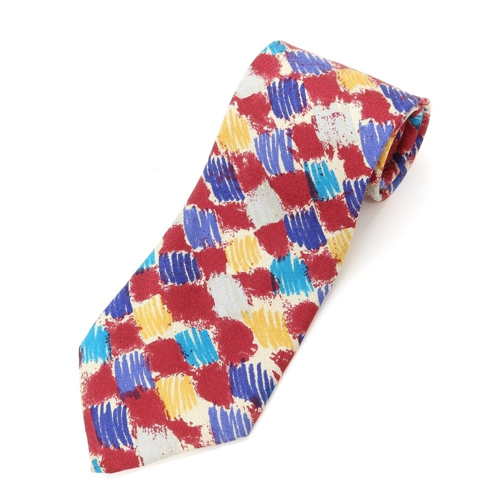 [Used] Missoni printed tri-fold silk tie in red [RED] [S/S/A/W] [Condition: B] [Men&