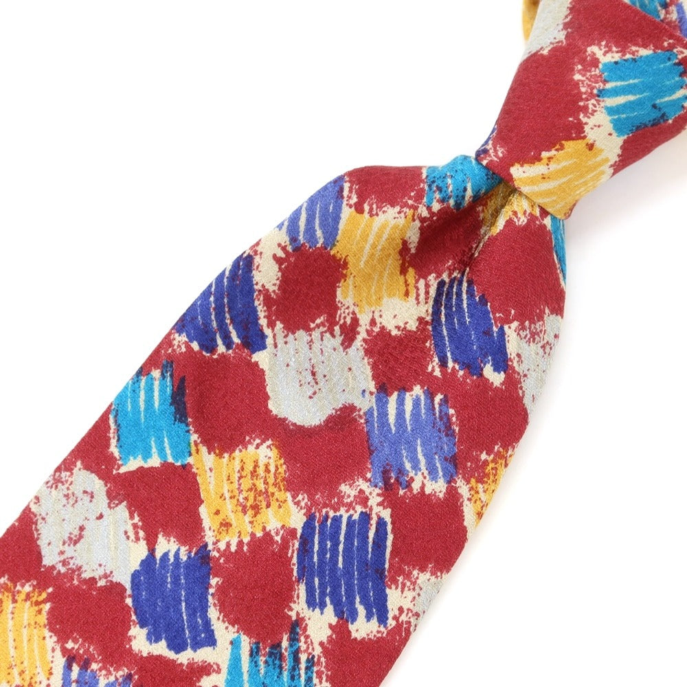 [Used] Missoni printed tri-fold silk tie in red [RED] [S/S/A/W] [Condition: B] [Men&