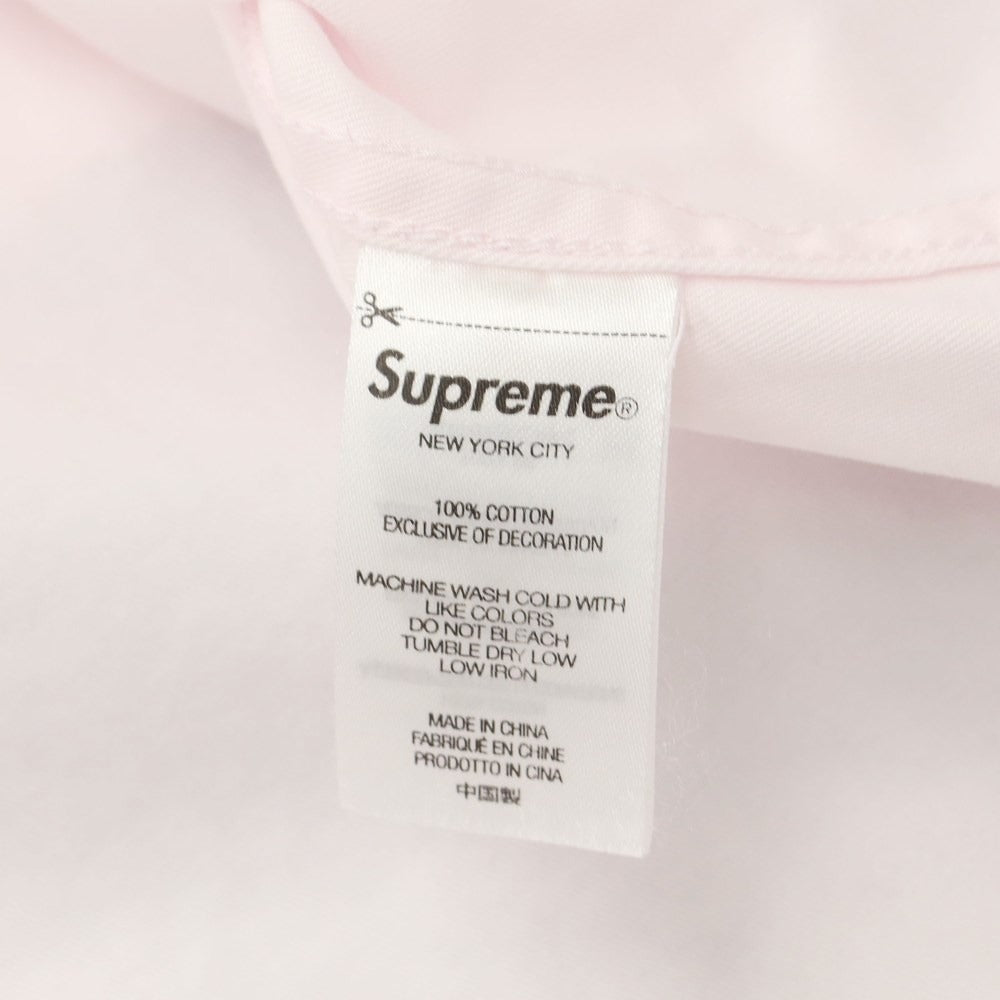 [Used] Supreme 2023 Spring/Summer Small Box Shirt Cotton Button-down Shirt Light Pink [Size S] [PNK] [S/S/A/W] [Condition Rank C] [Men&
