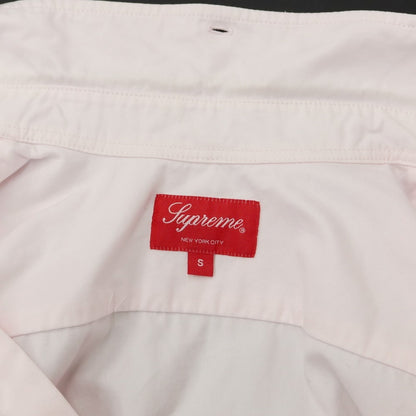 [Used] Supreme 2023 Spring/Summer Small Box Shirt Cotton Button-down Shirt Light Pink [Size S] [PNK] [S/S/A/W] [Condition Rank C] [Men&