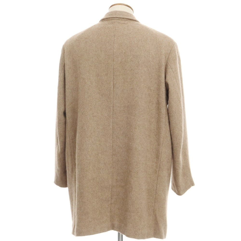 [Used] COMOLI Cashmere Wide Silhouette Chesterfield Coat Light Brown [Size 2] [BRW] [A/W] [Condition Rank B] ​​[Men&