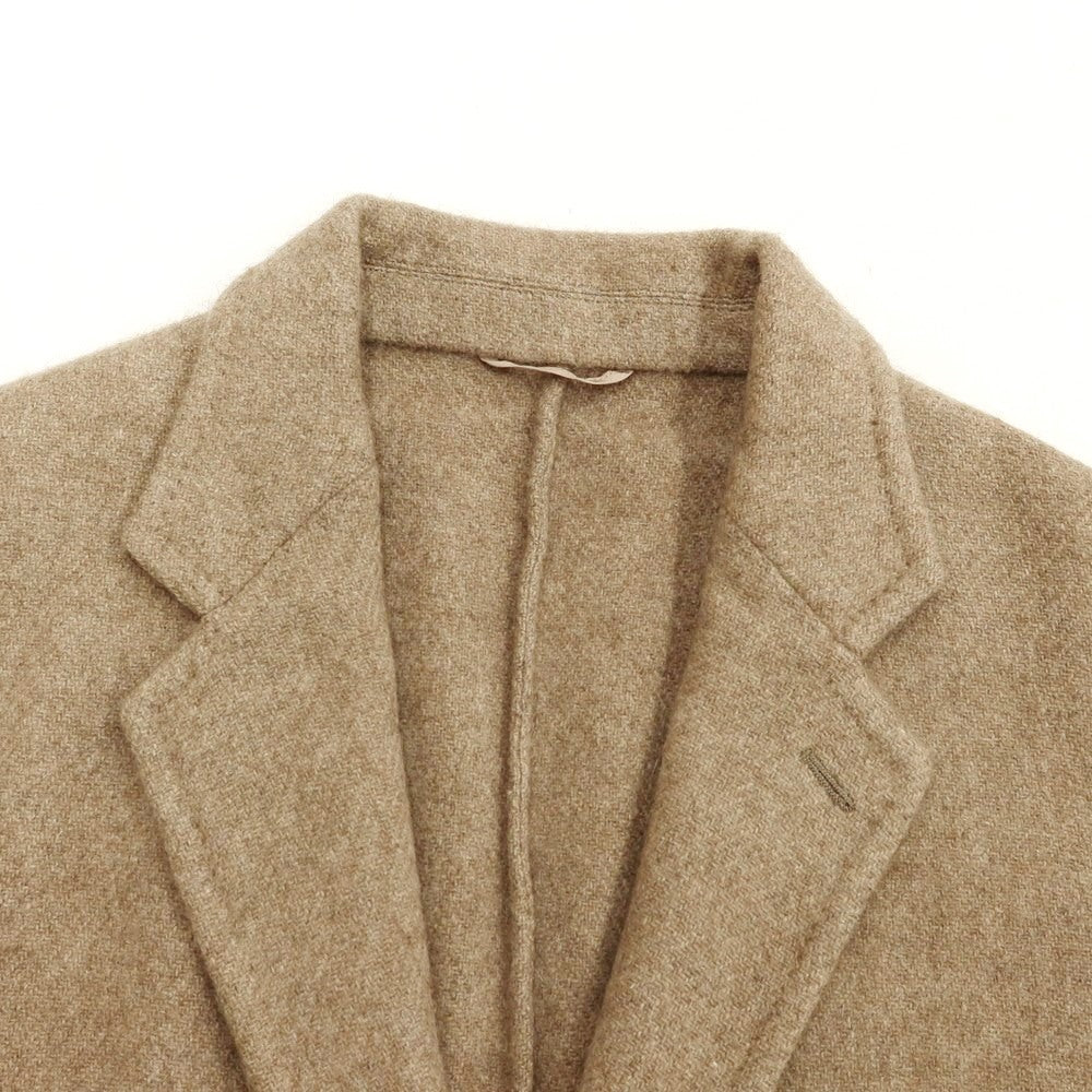 [Used] COMOLI Cashmere Wide Silhouette Chesterfield Coat Light Brown [Size 2] [BRW] [A/W] [Condition Rank B] ​​[Men&