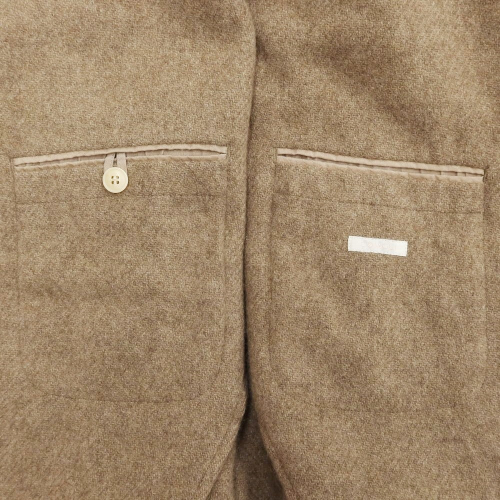 [Used] COMOLI Cashmere Wide Silhouette Chesterfield Coat Light Brown [Size 2] [BRW] [A/W] [Condition Rank B] ​​[Men&