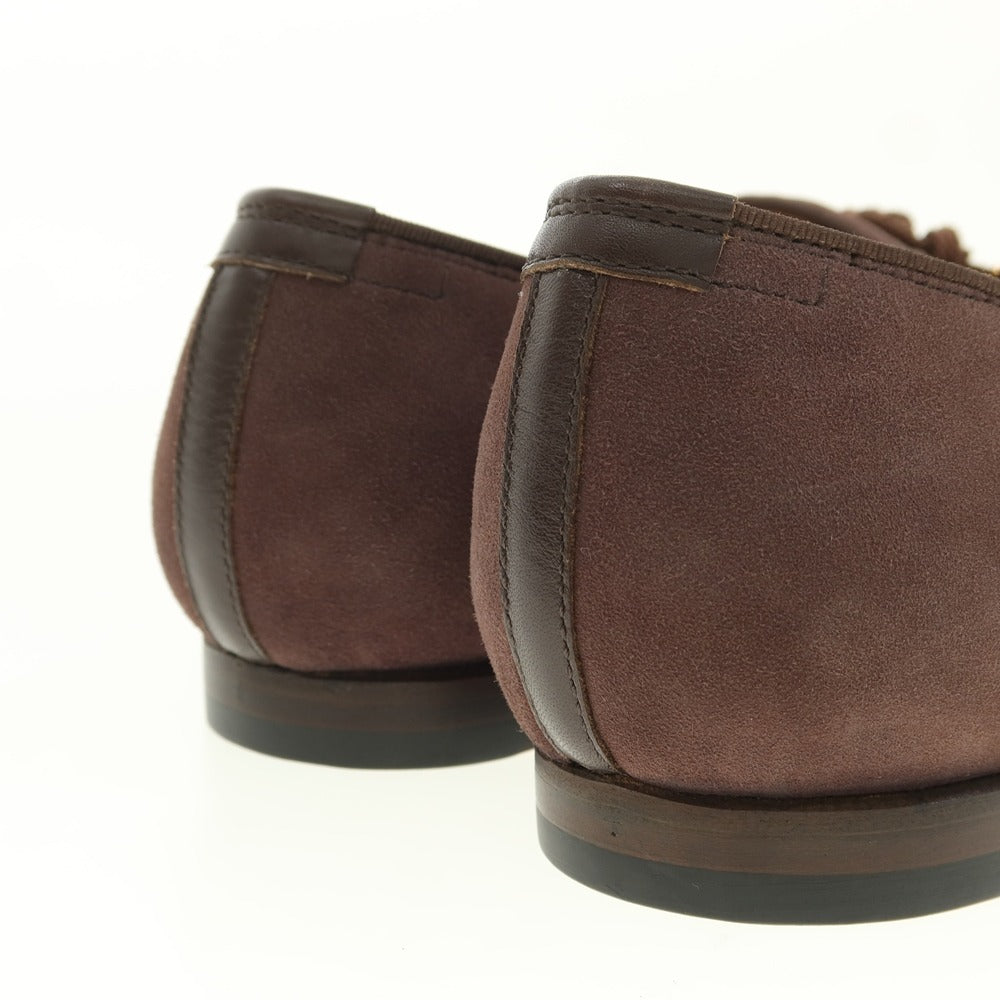 [New Outlet] Polpetta Suede Tassel Loafers Ash Brown [Size 42] [BRW] [S/S/A/W] [Condition Rank N-] [Men&