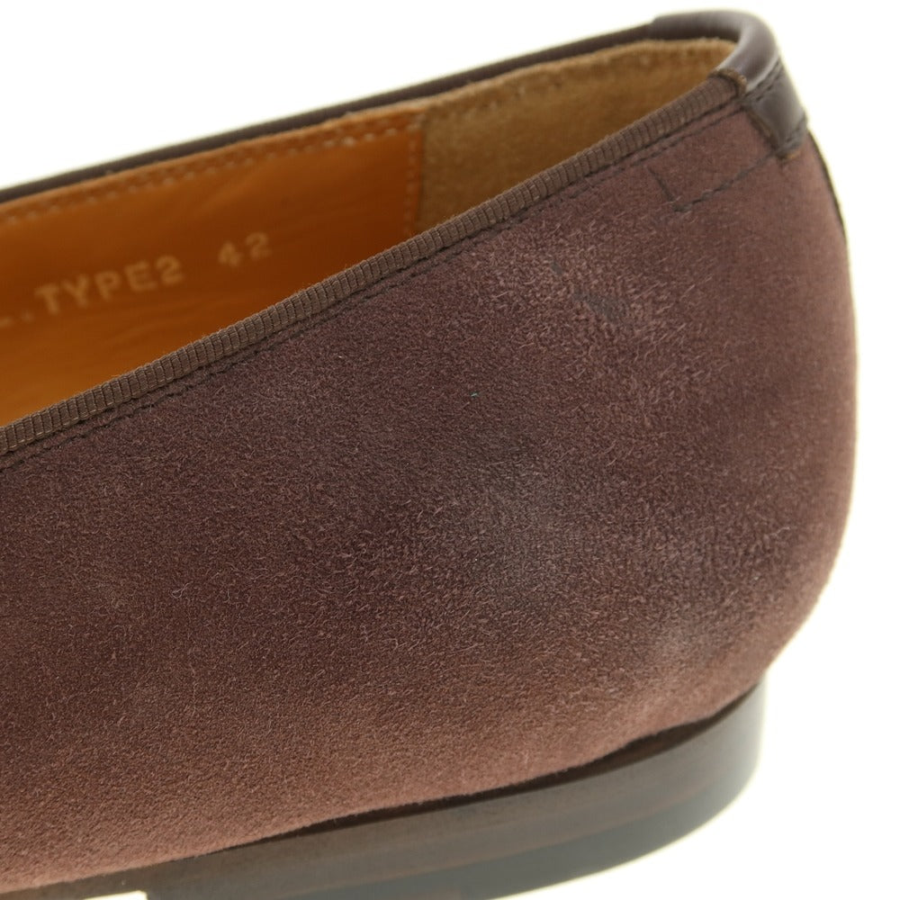 [New Outlet] Polpetta Suede Tassel Loafers Ash Brown [Size 42] [BRW] [S/S/A/W] [Condition Rank N-] [Men&
