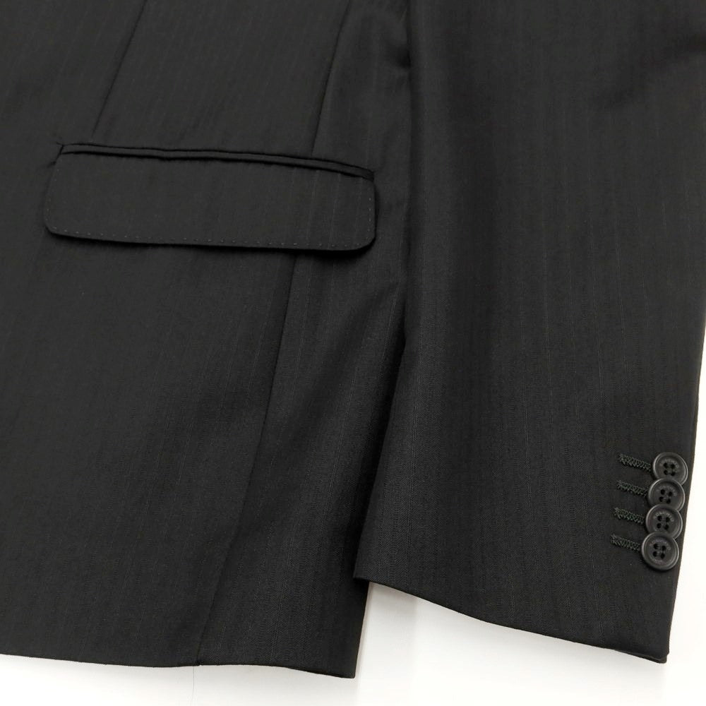 [Used] Roberto Pepe ROBERTO PEPE Polyester rayon shadow stripe 2 button suit Black [Size 54] [BLK] [S/S/A/W] [Condition Rank B] ​​[Men&