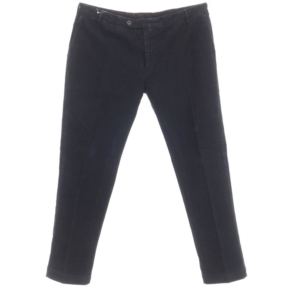 【中古】アールアール ロマーノリドルフィ RR ROMANO RIDOLFI ストレッチコーデュロイ スラックスパンツ ブラック【サイズ38】【BLK】【A/W】【状態ランクB】【メンズ】【768988】