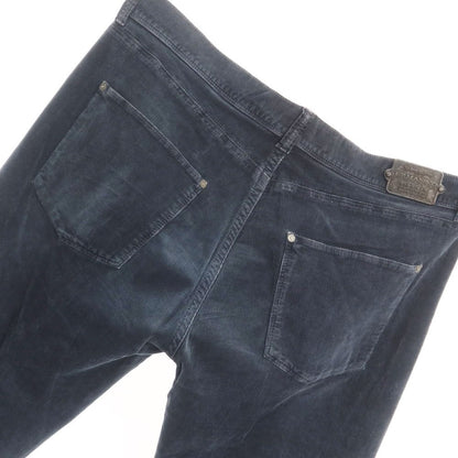 【中古】エルマンノ シェルヴィーノ ERMANNO SCERVINO コットン コーデュロイパンツ ネイビーグレー【サイズ52】【GRY】【S/S/A/W】【状態ランクC】【メンズ】【769277】