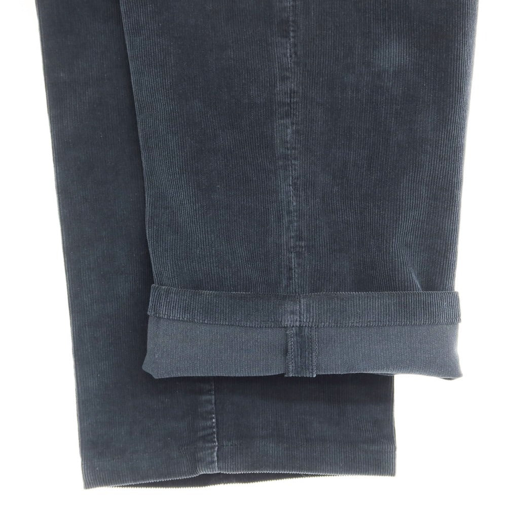 【中古】エルマンノ シェルヴィーノ ERMANNO SCERVINO コットン コーデュロイパンツ ネイビーグレー【サイズ52】【GRY】【S/S/A/W】【状態ランクC】【メンズ】【769277】