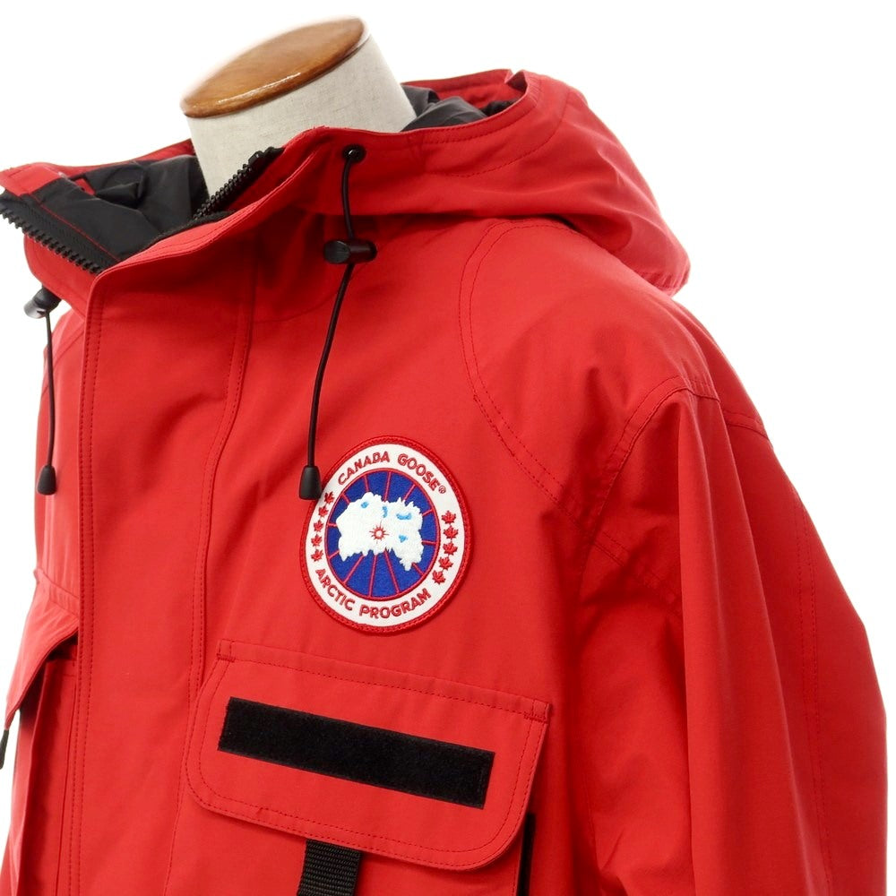 【中古】ジュンヤワタナベ マン JUNYA WATANABE MAN 2018年秋冬 × CANADA GOOSE マウンテンパーカー レッド【サイズM】【RED】【S/S/A/W】【状態ランクB】【メンズ】【769291】