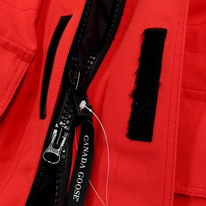 【中古】ジュンヤワタナベ マン JUNYA WATANABE MAN 2018年秋冬 × CANADA GOOSE マウンテンパーカー レッド【サイズM】【RED】【S/S/A/W】【状態ランクB】【メンズ】【769291】
