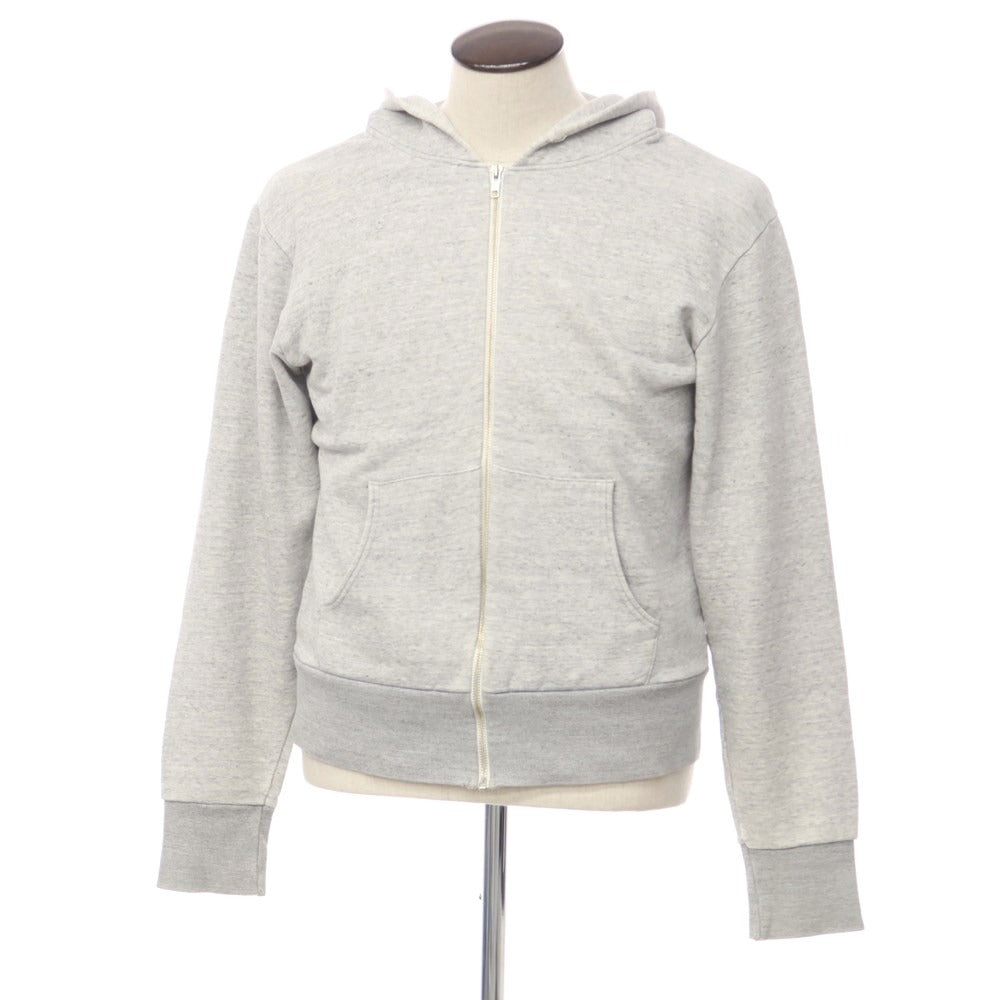 [Used] MAISON KITSUNE Sweatshirt Zip-up Hoodie Gray [Size L] [GRY] [A/W] [Condition Rank D] [Men&