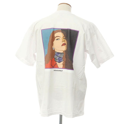 [Used] Acacia Records ACACIAS RECORDS Printed Short Sleeve T-Shirt White [Size 2] [WHT] [S/S] [Condition Rank C] [Men&