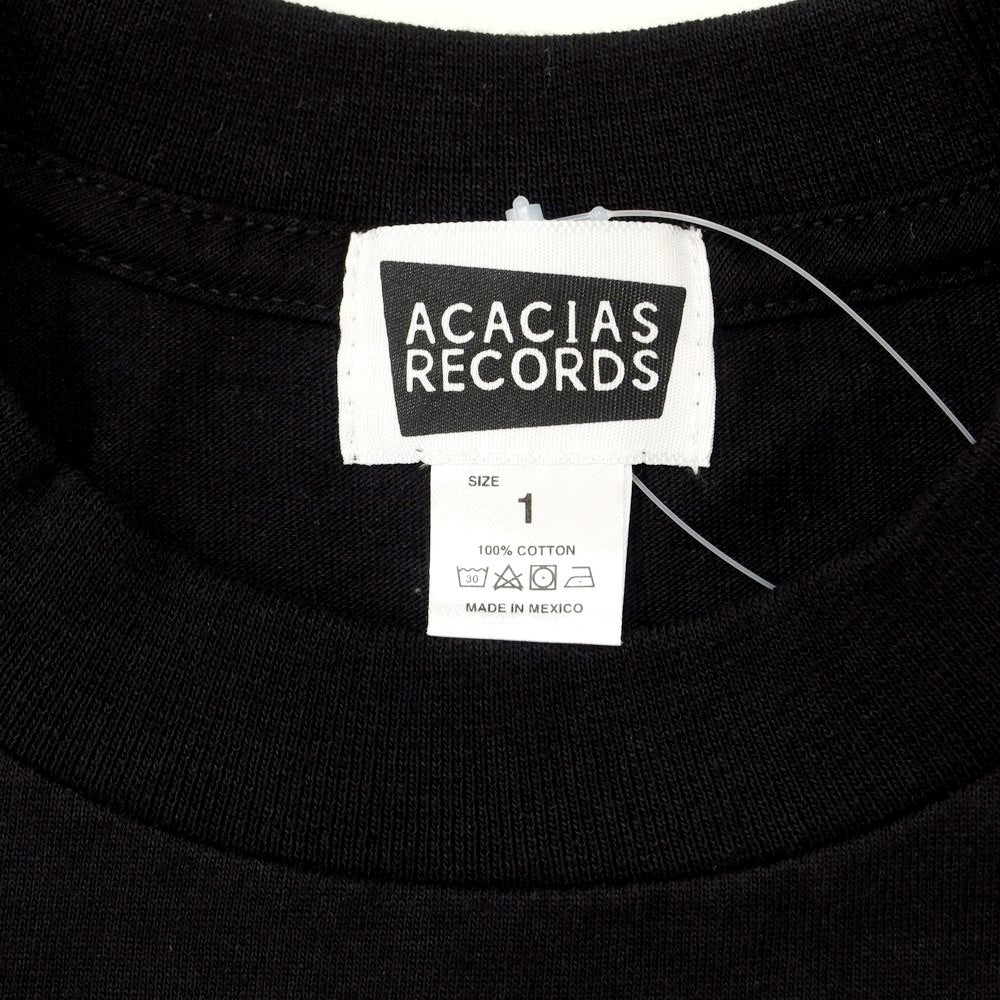 【中古】アカシアレコード ACACIAS RECORDS クルーネック プリント 半袖Ｔシャツ ブラック【サイズ1】【BLK】【S/S】【状態ランクB】【メンズ】【769294】
[EPD]