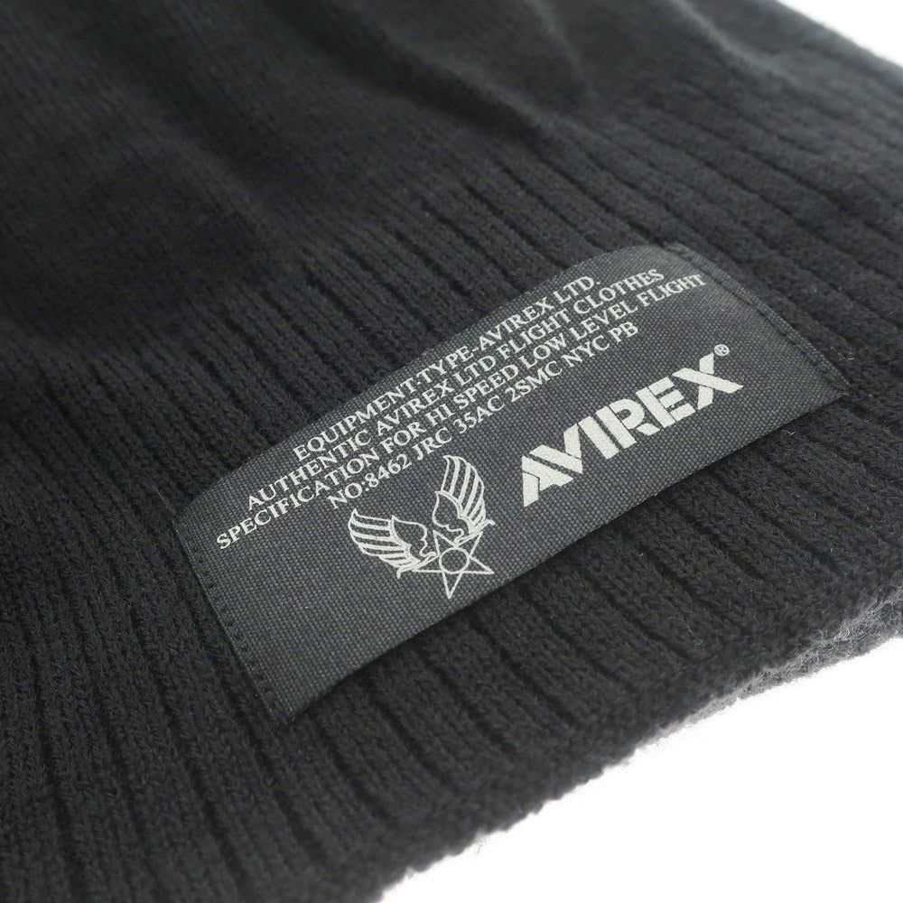 【中古】アヴィレックス AVIREX アクリル ニットキャップ ブラック【サイズ57～59cm】【BLK】【S/S/A/W】【状態ランクB】【メンズ】【769369】
[EPD]