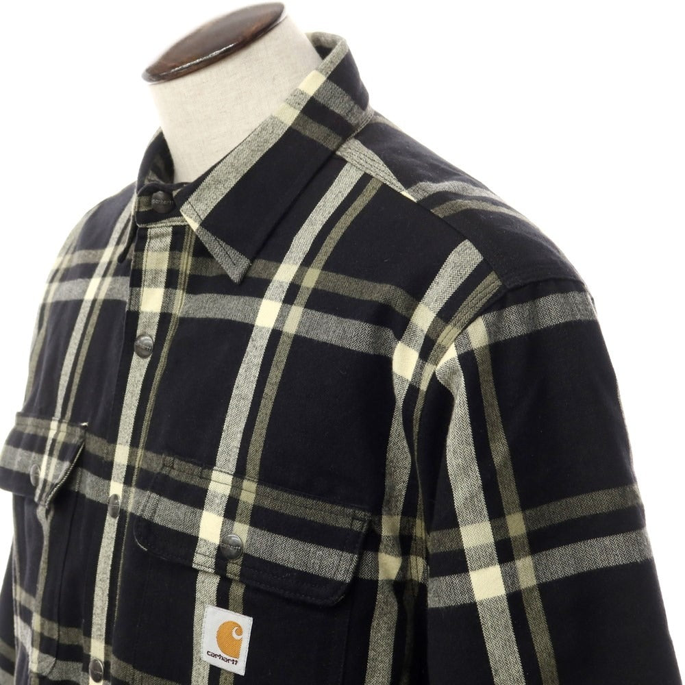 【中古】カーハート Carhartt コットン チェック 内ボア ワークジャケット ブラックxオフホワイト×セージグリーン【サイズL】【BLK】【A/W】【状態ランクB】【メンズ】【768894】
[DPD]