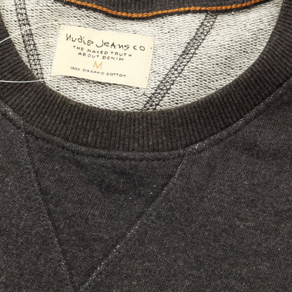 [Used] Nudie Jeans Crew Neck Sweatshirt Dark Grey [Size M] [GRY] [A/W] [Condition Rank C] [Men&