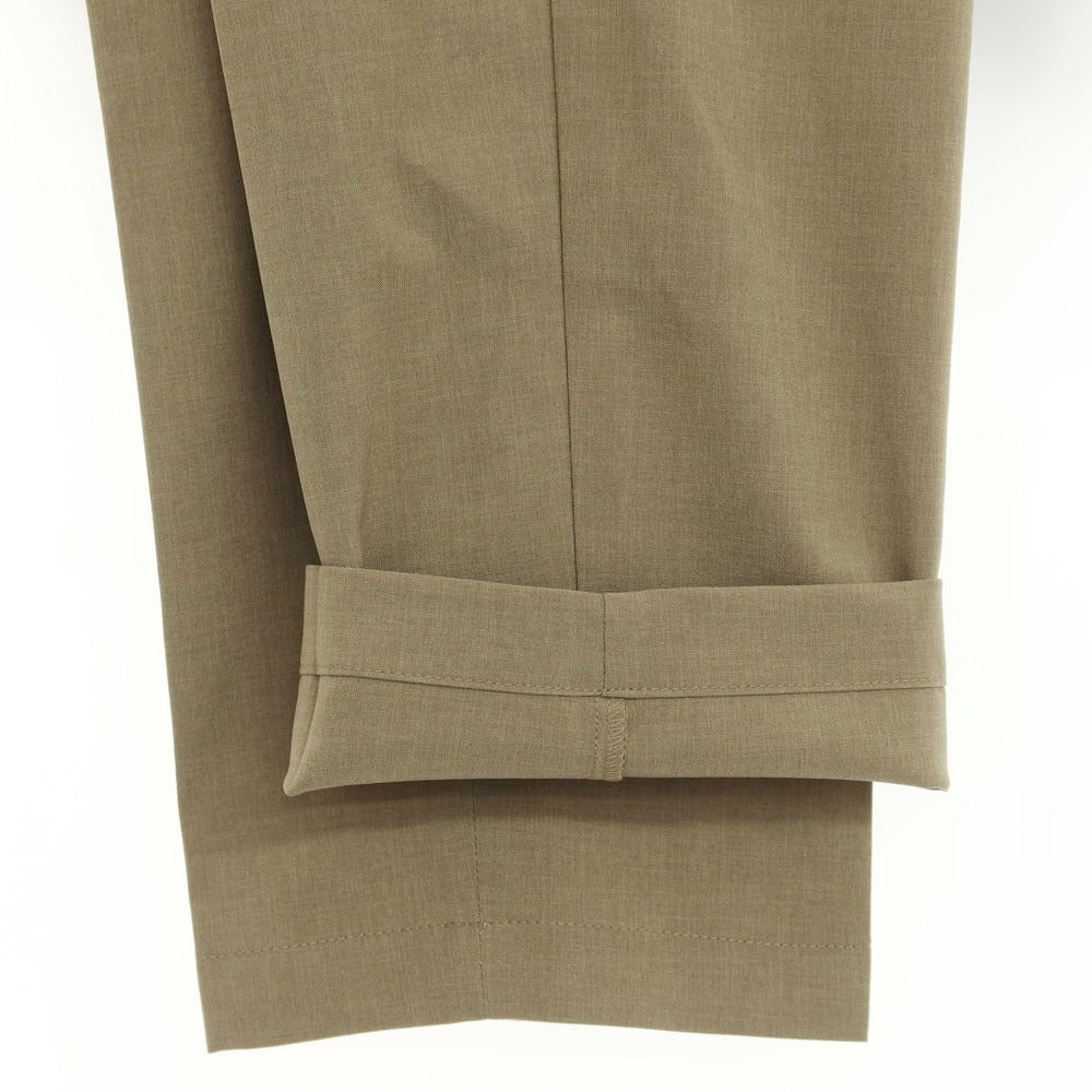 [Used] Green Label Relaxing polyester casual slacks pants khaki green [Size L] [GRN] [S/S] [Condition Rank B] ​​[Men&