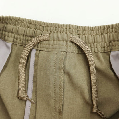 [Used] Green Label Relaxing polyester casual slacks pants khaki green [Size L] [GRN] [S/S] [Condition Rank B] ​​[Men&