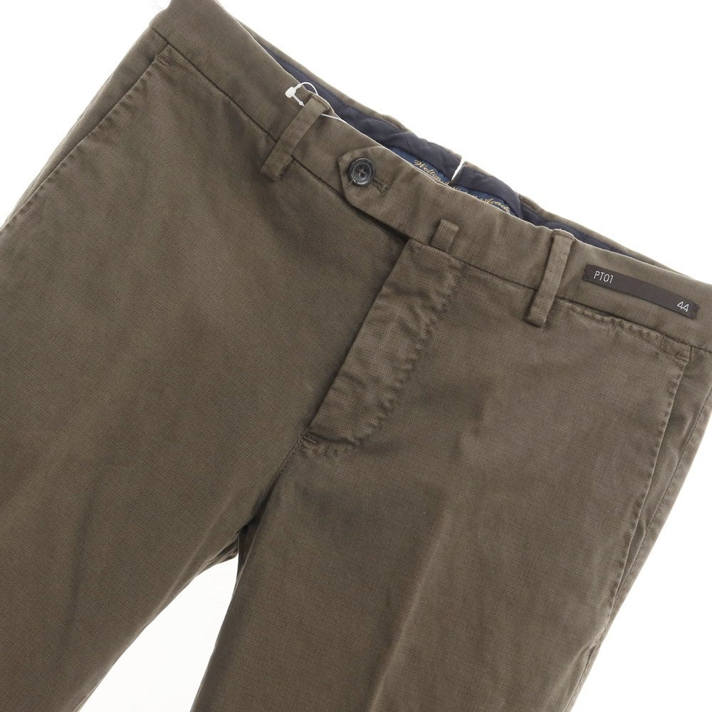 [Used] [Unused] PT01 Cotton Casual Slacks Pants Dark Brown [Size 44] [BRW] [S/S] [Condition Rank S] [Men&