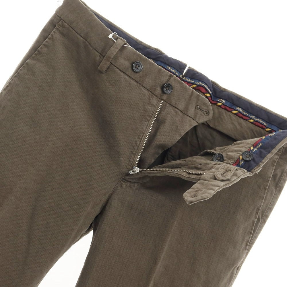 [Used] [Unused] PT01 Cotton Casual Slacks Pants Dark Brown [Size 44] [BRW] [S/S] [Condition Rank S] [Men&