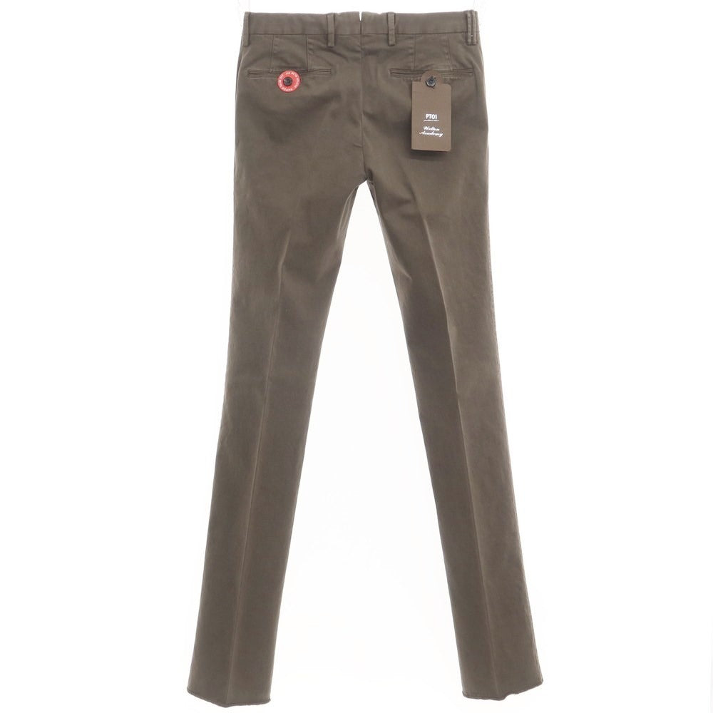[Used] [Unused] PT01 Cotton Casual Slacks Pants Dark Brown [Size 44] [BRW] [S/S] [Condition Rank S] [Men&