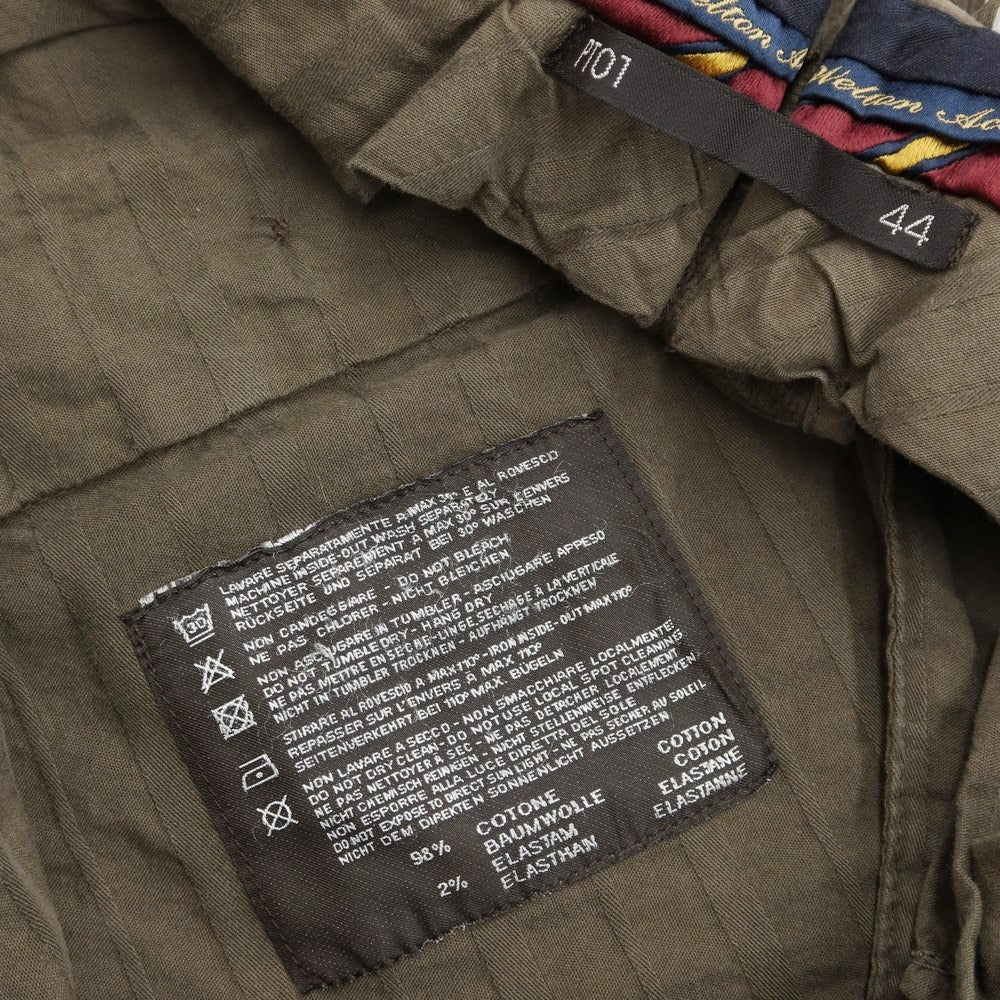 [Used] [Unused] PT01 Cotton Casual Slacks Pants Dark Brown [Size 44] [BRW] [S/S] [Condition Rank S] [Men&