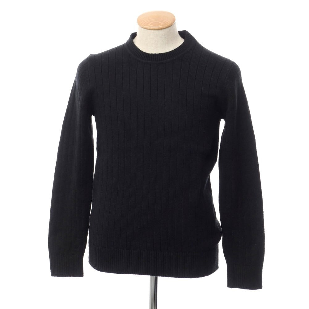 [Used] [Unused] Banana Republic REPREVE Cotton Polyester Crew Neck Knit Black Navy [Size M] [NVY] [A/W] [Condition Rank S] [Men&