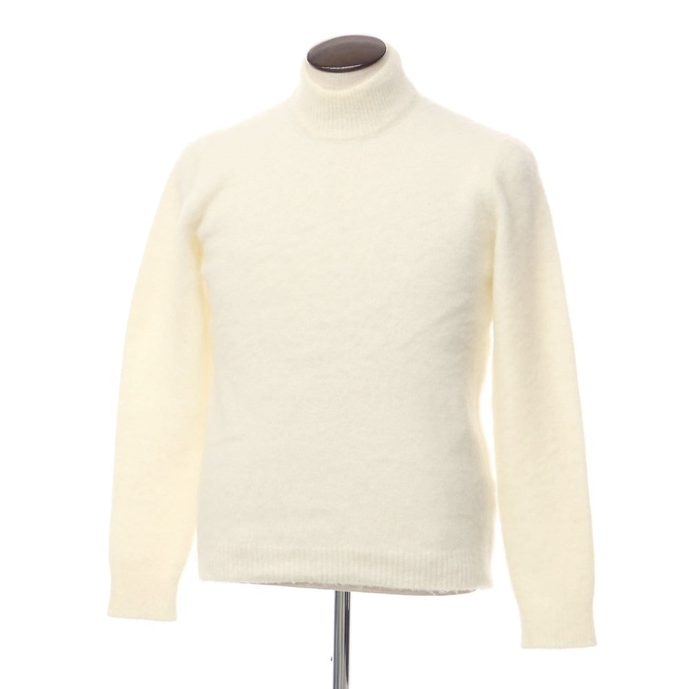 【中古】ロベルトコリーナ ROBERTO COLLINA アクリルウール ハイネックニット オフホワイト【サイズ50】【WHT】【A/W】【状態ランクB】【メンズ】【769076】