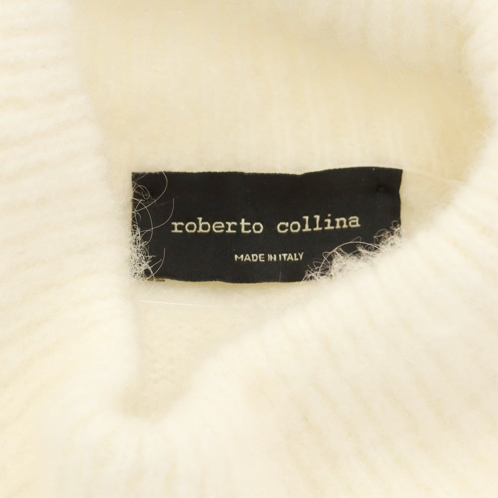 [Used] ROBERTO COLLINA Acrylic wool high neck knit off white [Size 50] [WHT] [A/W] [Condition rank B] ​​[Men&