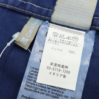 [Used] Care label Cotton Western Shirt Navy [Size M] [NVY] [S/S/A/W] [Condition Rank C] [Men&