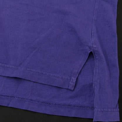 [Used] ALAIN Cotton Short Sleeve Polo Shirt Purple [Size L] [PUP] [S/S] [Condition Rank D] [Men&