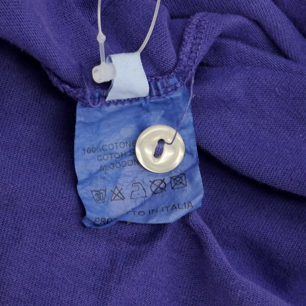 [Used] ALAIN Cotton Short Sleeve Polo Shirt Purple [Size L] [PUP] [S/S] [Condition Rank D] [Men&