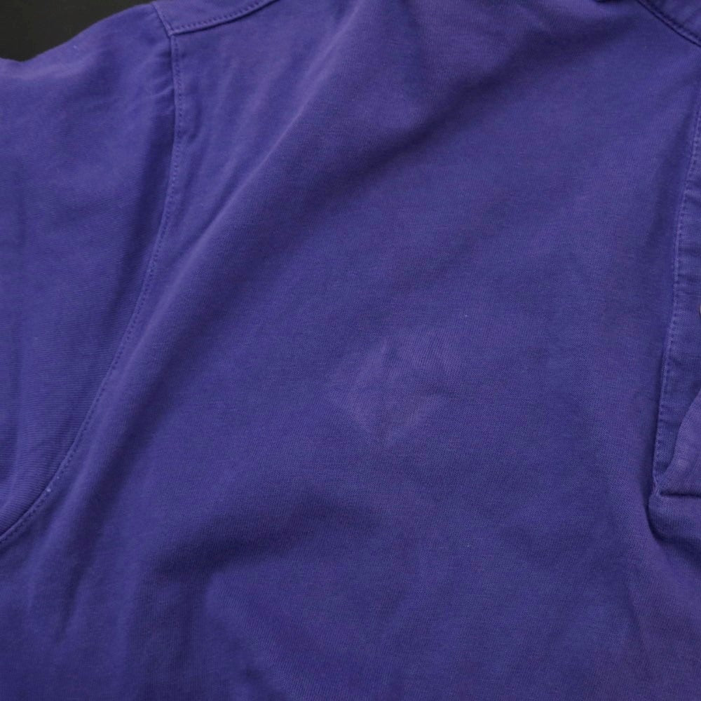 [Used] ALAIN Cotton Short Sleeve Polo Shirt Purple [Size L] [PUP] [S/S] [Condition Rank D] [Men&