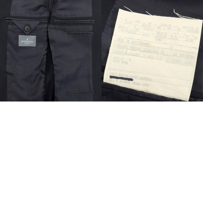 [Used] Ermenegildo Zegna SU MISURA wool 3-button suit in black and navy [Size 52] [NVY] [S/S] [Condition Rank C] [Men&