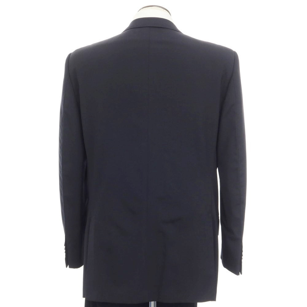 [Used] Ermenegildo Zegna SU MISURA wool 3-button suit in black and navy [Size 52] [NVY] [S/S] [Condition Rank C] [Men&